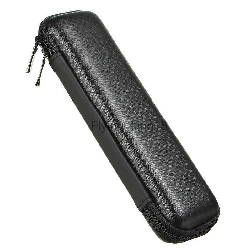 Blyertspåsar Retro Black Dot Pencil Pen Case Cosmetic Pouch Pocket Brush Holder Makeup Bag HKD230831