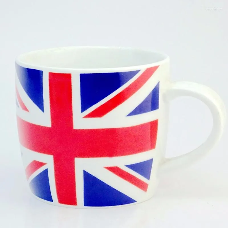 Tasses drapeau National des États-Unis en céramique grande tasse de thé vert à vendre