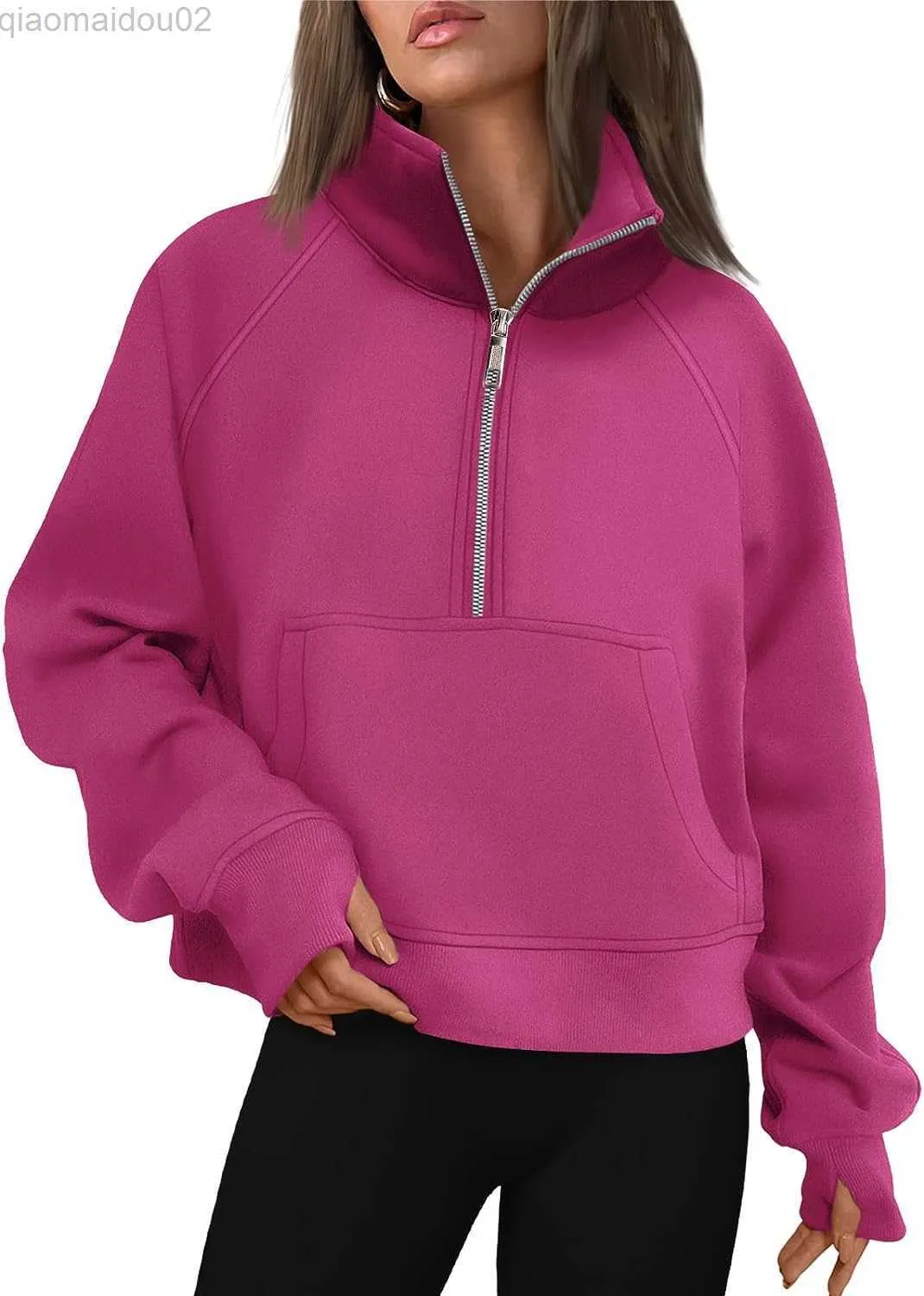 Moletom feminino curto sales