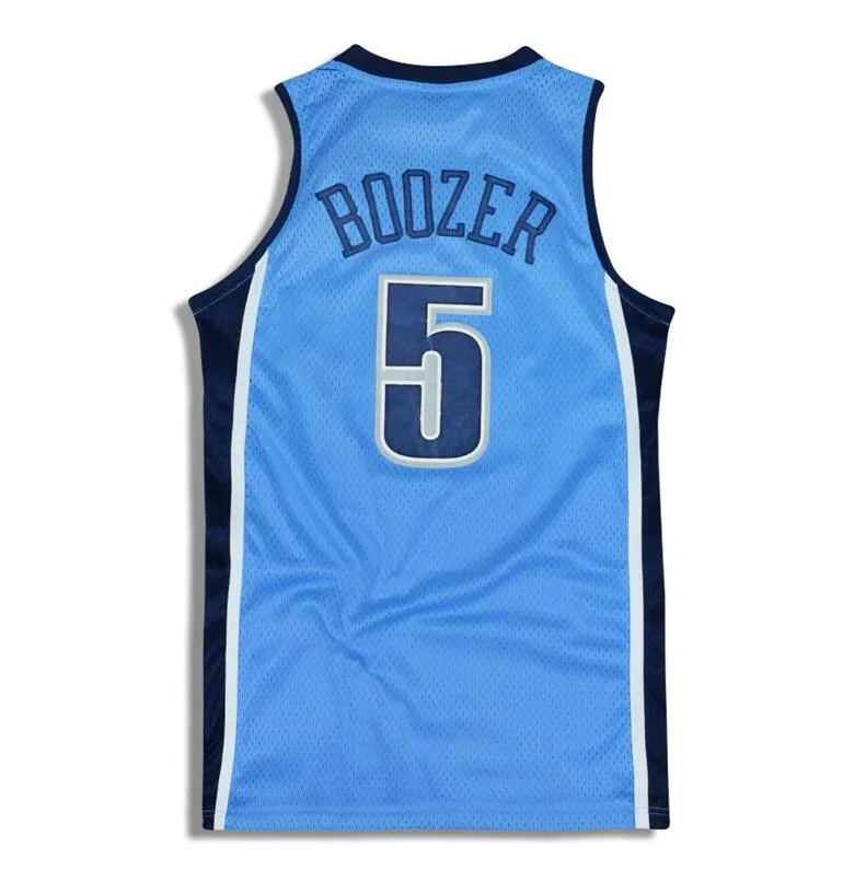 Sömda baskettröjor #5 Carlos Boozer 2006-07 Mesh Hardwoods Classic Retro Jersey Men Women Youth S-6xl Jersey