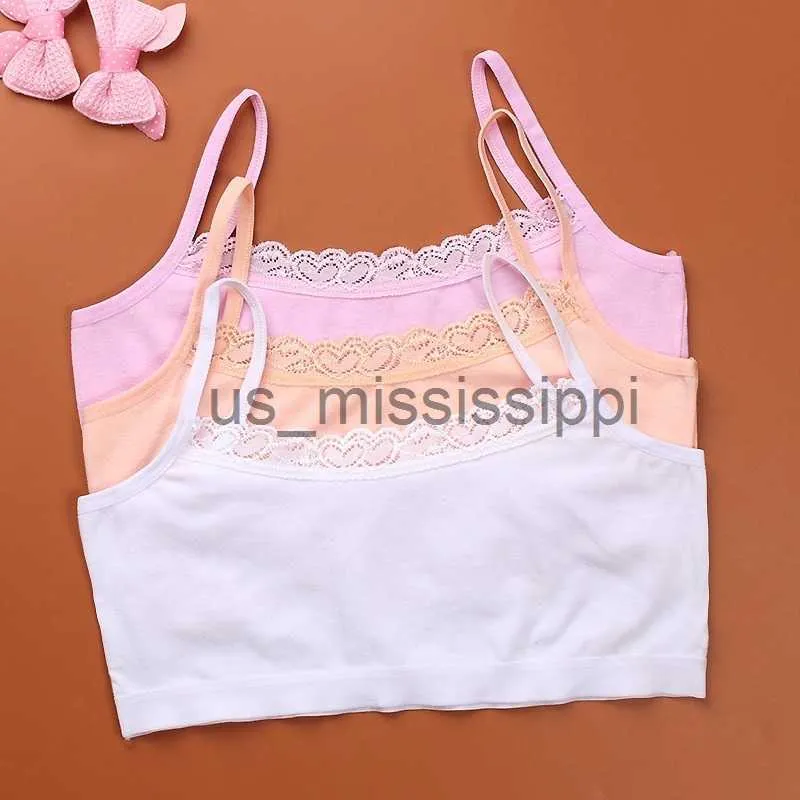 Andra hälsoskönhetsartiklar Tonåring Girls Bh Solid Cotton Bowable Tube Tops Children Underwear s Vest Training Bras Wrapped Chest Underwear X0831