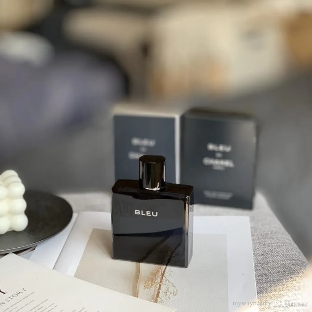 Designer parfym bleu eau de parfum edt varumärke doft för män med god lukt långvarig köln spray gratis fartyg män parfym