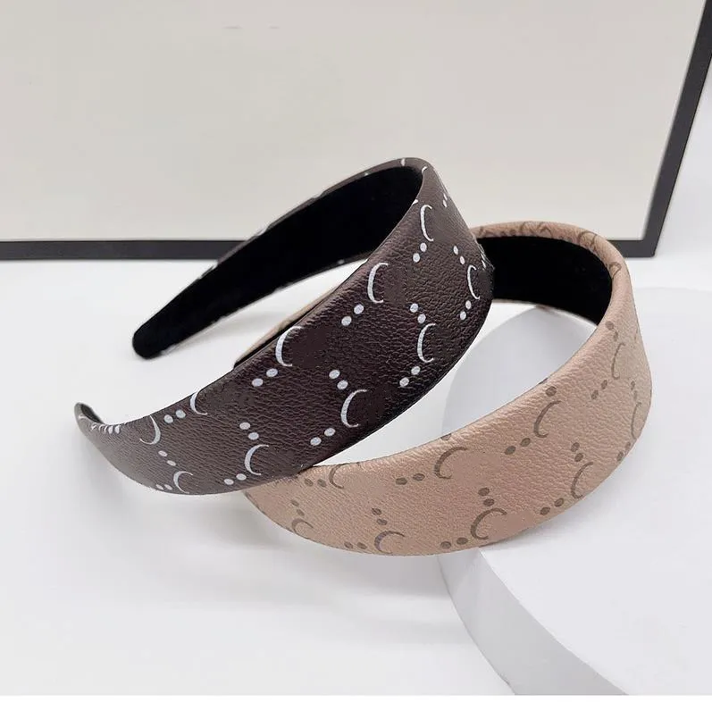 Retro-Designer-Stirnband für Damen mit Buchstabendruck, breiter Rand, verdicktes Herbst-Haarband, umwickelter Stoff, Kopfbedeckung, Street-Fashion-Stirnband, Party-Geschenk-Zubehör