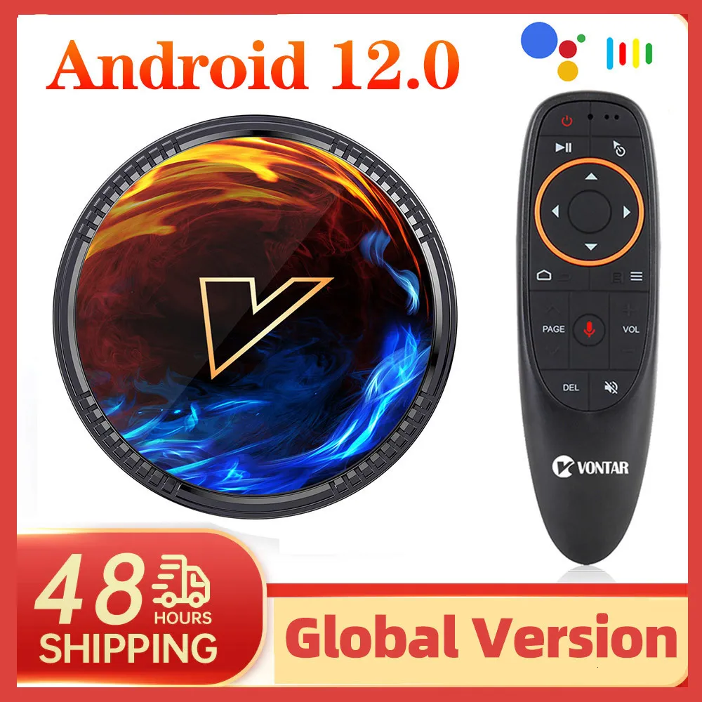 Set Top Box VONTAR H1 Android 12 Smart TV Box Allwinner H618 Support 8K ...
