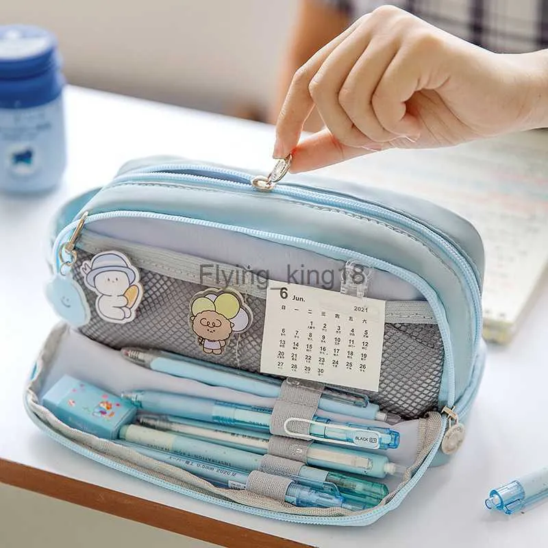 Wholesale 3 Layer Waterproof Fabric Stationery Pencil Case For Stationery,  School, And Travel A7248 HKD230831 From Flying_king18, $7.51