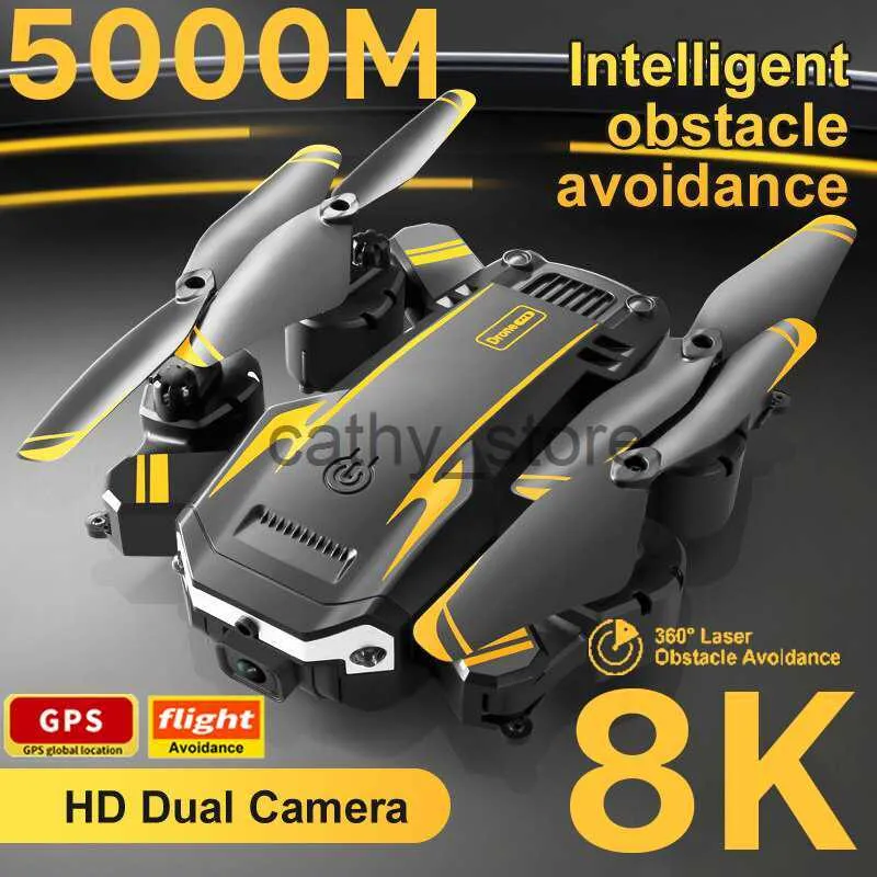 Simulatori GSF G6 Drone 8K 5G GPS Professionale HD Fotografia aerea Fotocamera WIFI Evitamento ostacoli Elicottero RC FPV Quadcopter Giocattolo Regali x0831