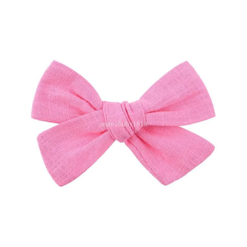 Baby Girls Bow Hair Accessories Boutique Hair Clips Barrettes Kids Headwear Student Hairpins Children Gifts 