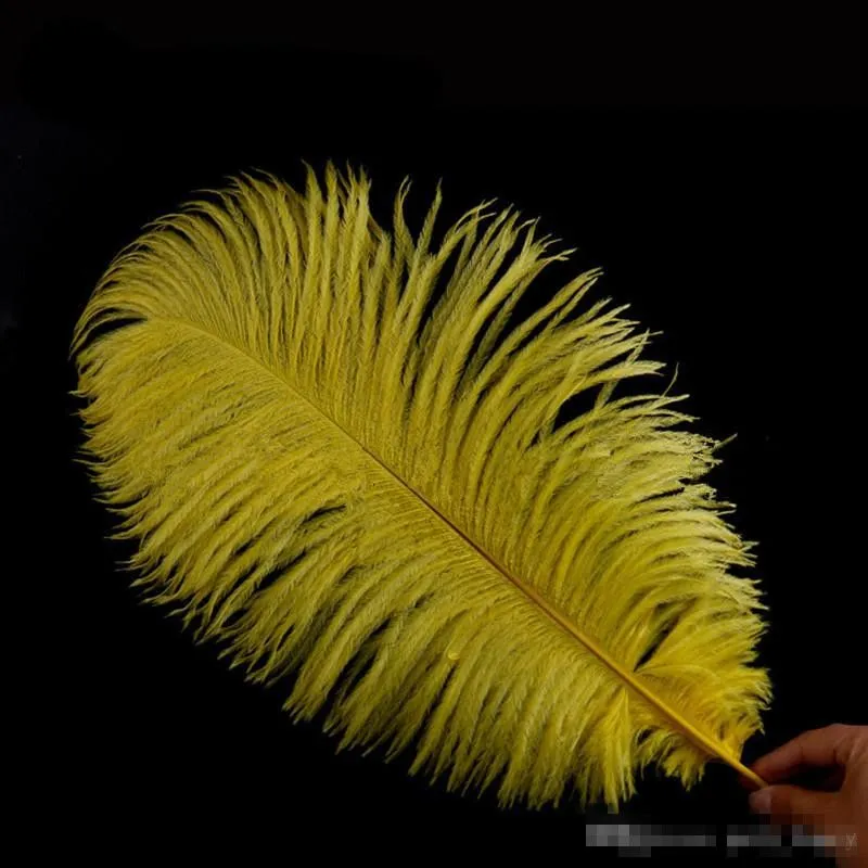 Beautiful Marabou Feathers For DIY Bridal Wedding Crafts Millinery Card Decorate Wedding Ostrich Feathers Wedding Decoration Supplies
