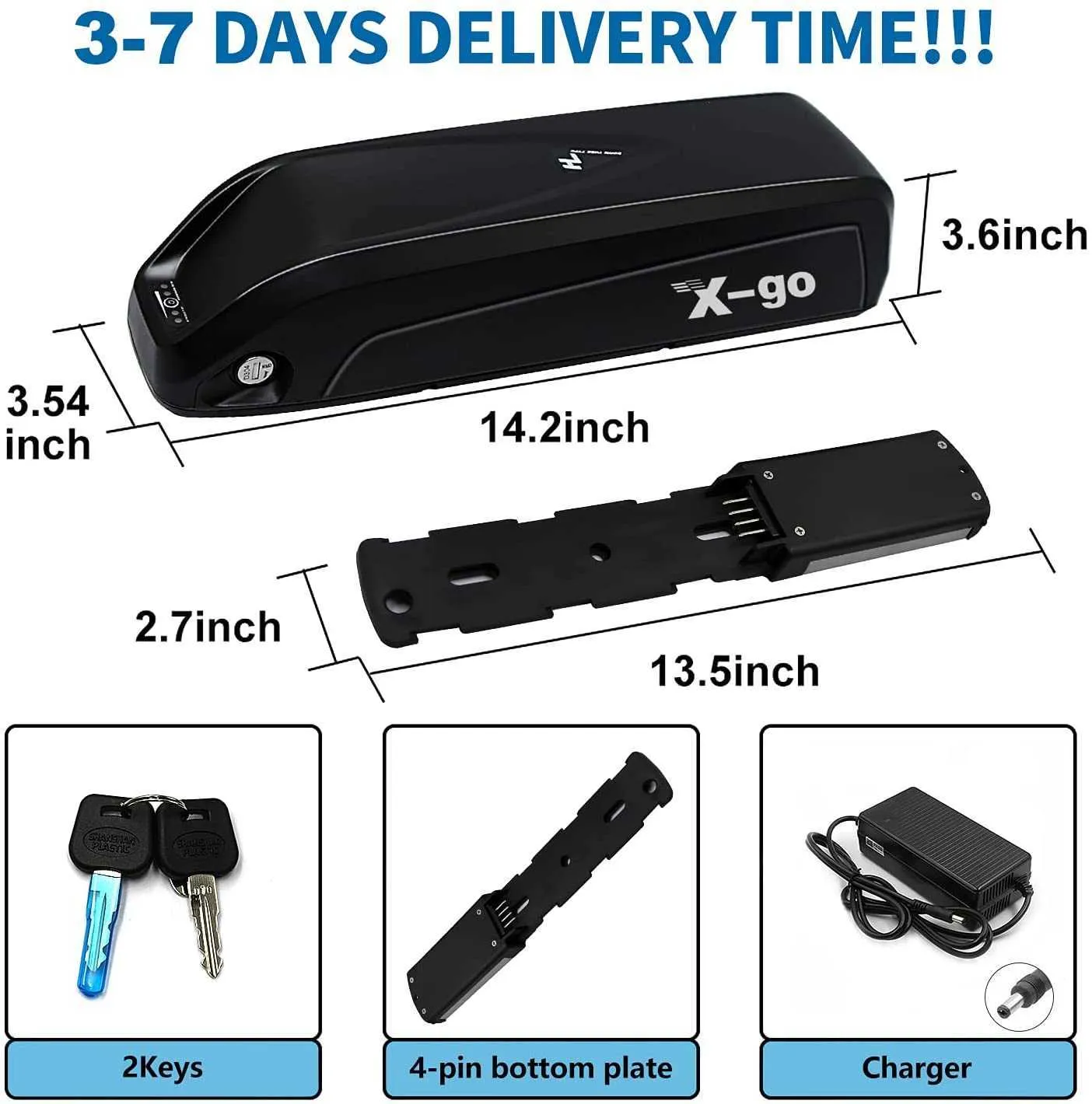 36v Battery Pack 10ah Ebike Battery Electric Bike18650 Battery For 500W ...