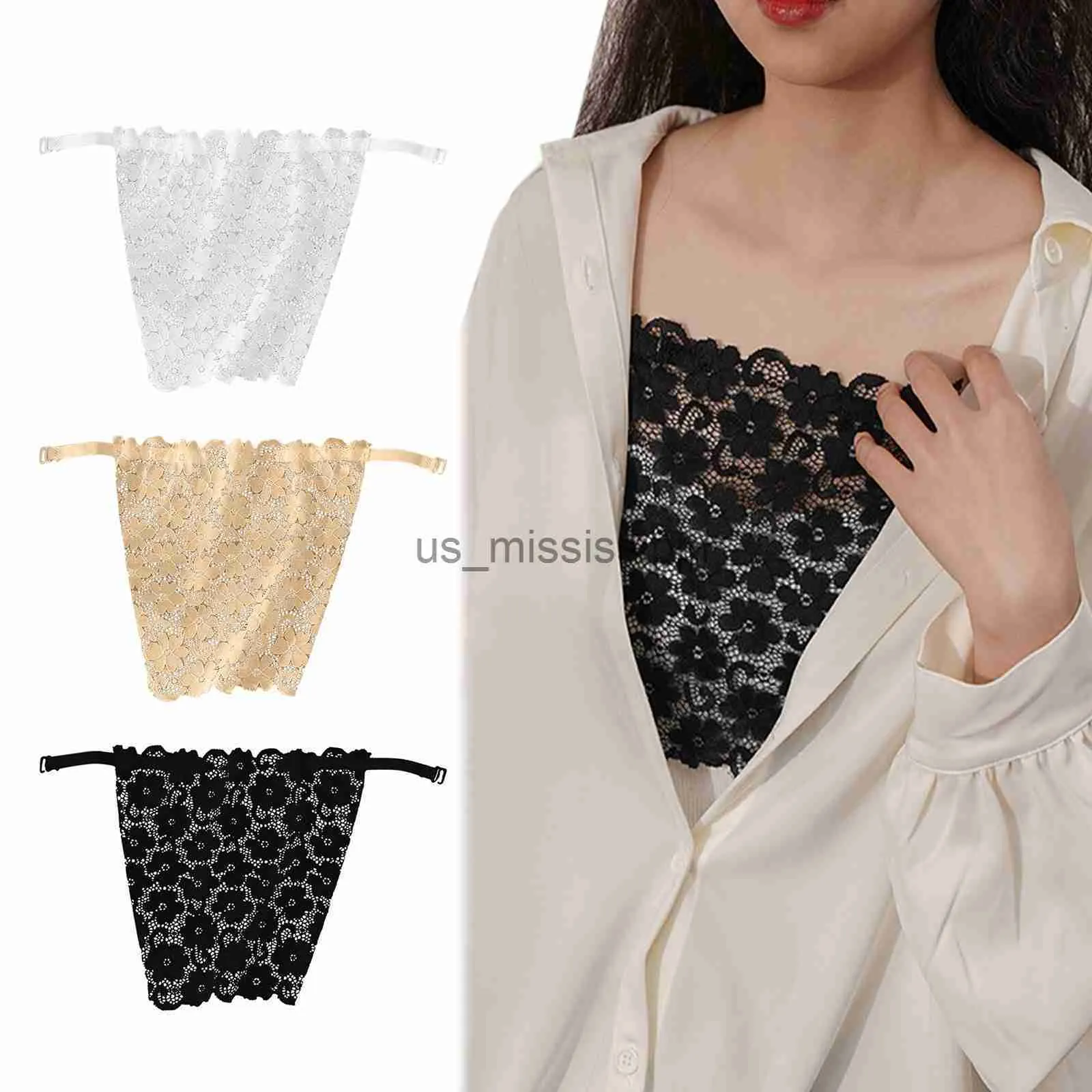 Other Health Beauty Items Women Quick Easy Clipon Lace Fragment Camisole  Bra Insert Wrapped Chest Tube Tops Fake Collar For Womens Low Cut Clothing  X0831 X0901 From Us_mississippi, $4.87