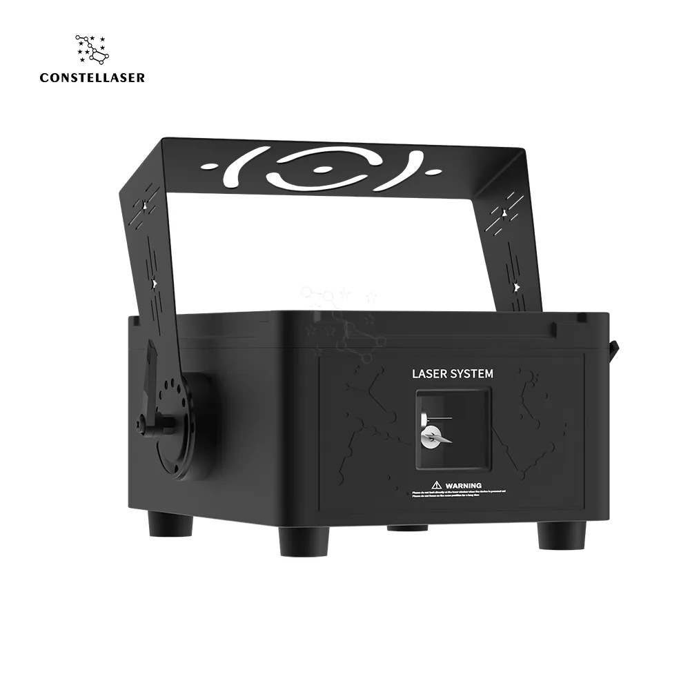 CONSTELLASER IP65 Impermeabile 12W Modello di scansione Laser Attrezzatura da palco professionale ILDA RJ45 Laser DMX per DJ Disco Bar Concerto Matrimonio