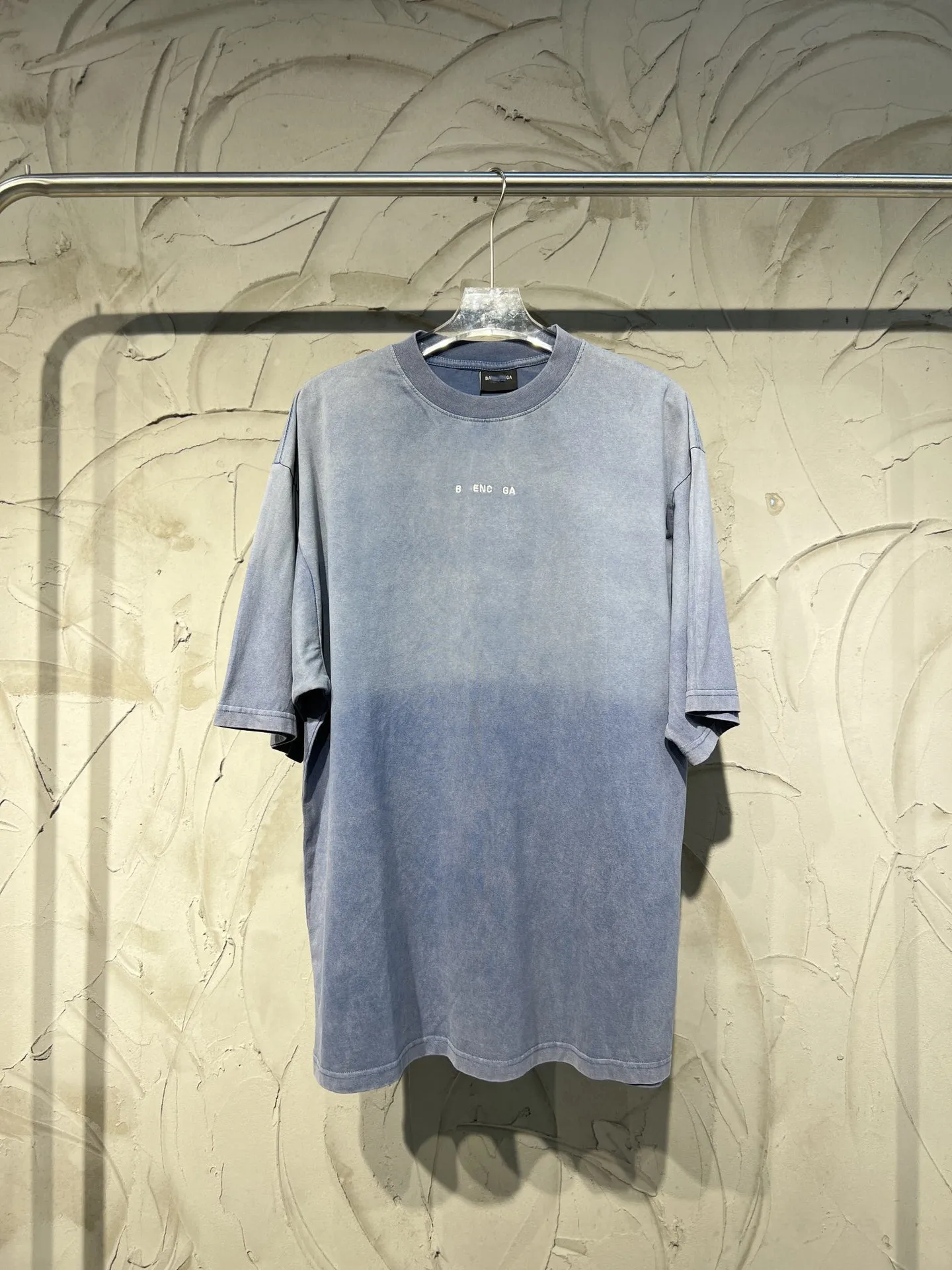 DHgate.com:Oversized Cotton Casual Gradient Washed Embroidered T-shirt ...