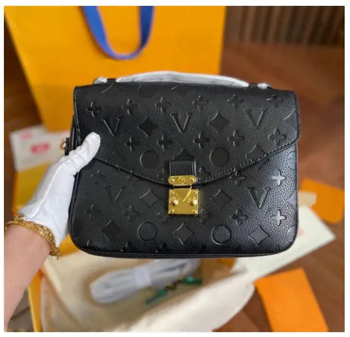 2023 Nuovo stile Borsa a tracolla Borse firmate Donna Vintage in pelle Claddis Goffratura Borse a tracolla Louiseitys Tote Viutonitys Borsa Lady Classic Satchel