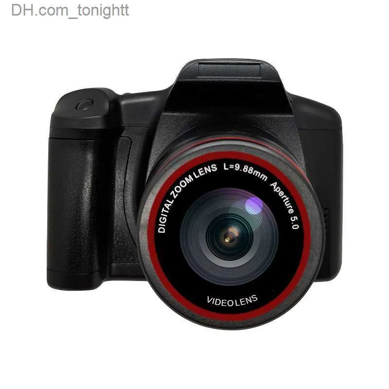 YouTube Dijital Kamera Profesyonel Vlogging Wi-Fi USB Şarj Fotoğraf Kameraları Elde Taşıyan Video kamera Q230831