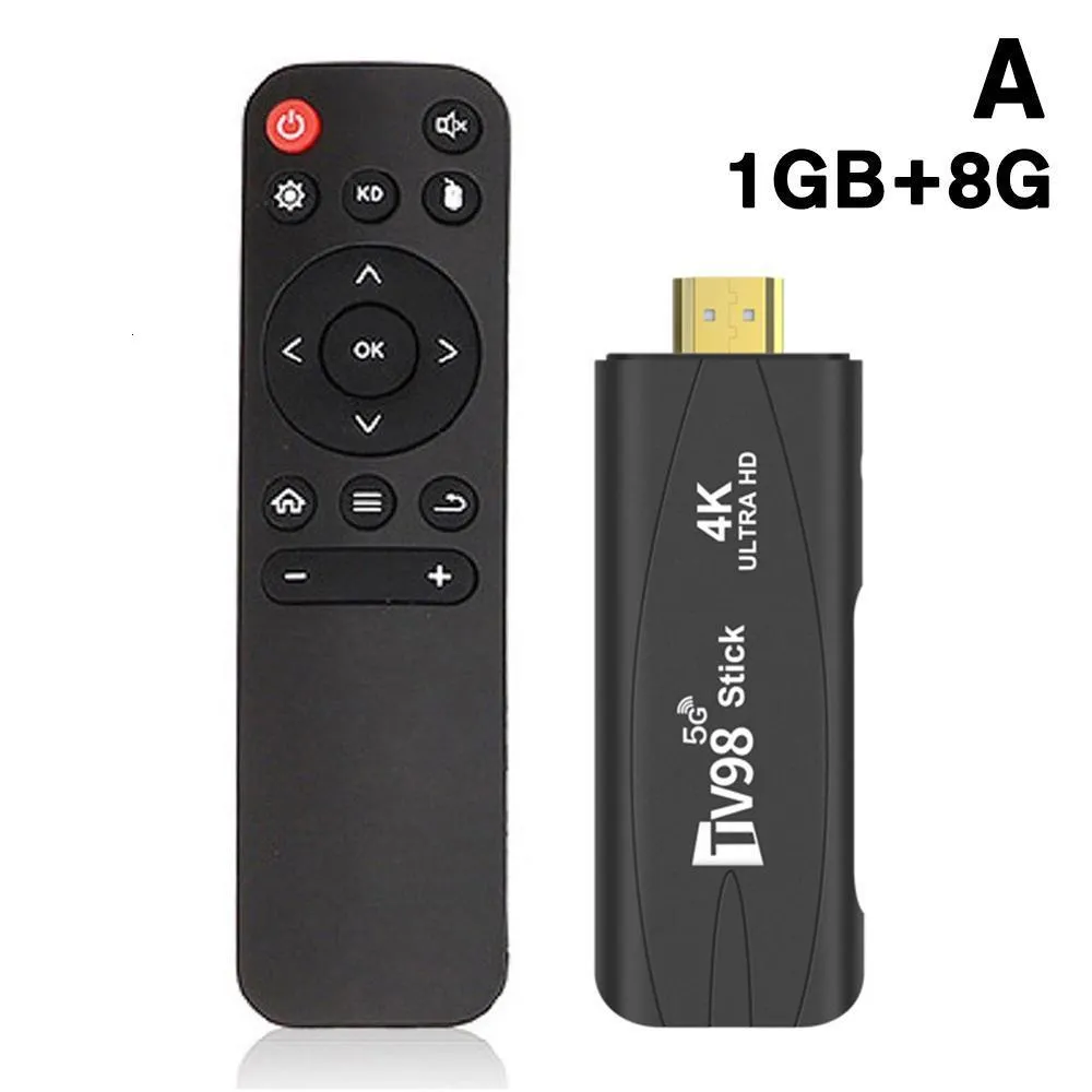 TV Stick Mini TV98 TV Stick Android 12.1 4K Smart TV Android Box 2.4G 5G  WiFi Smart TV Box H.265 Reproductor Multimedia Para  Set Top Box X96  230831 De 18,6 €