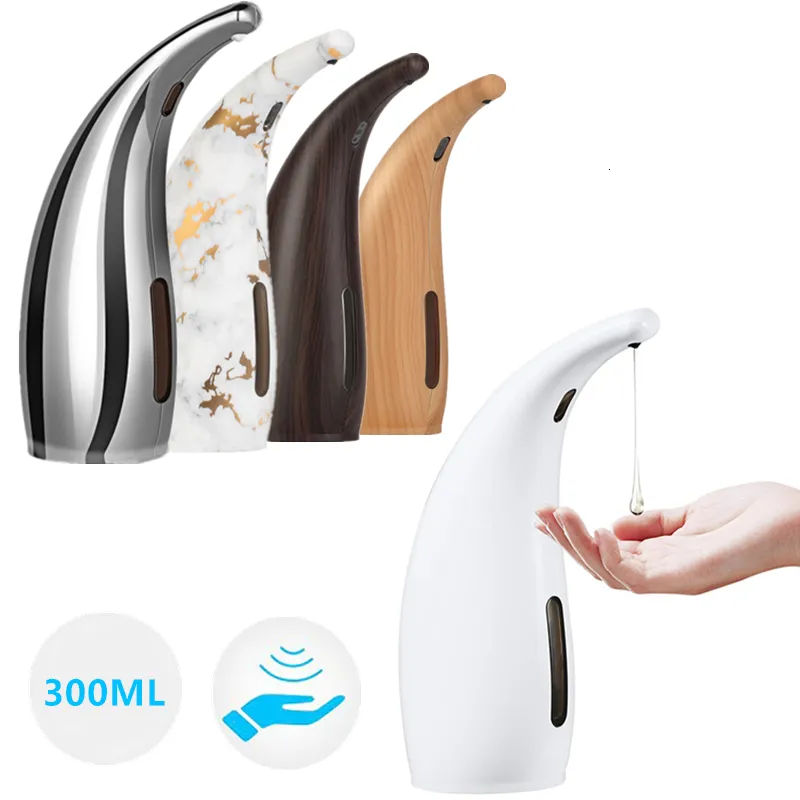 Liquid Soap Dispenser Badrum 300 ml SOAP Dispenser Automatisk flytande tvål Dispenser Infraröd smart sensor Kök Touchless Foam Shampoo Dispensers 230831