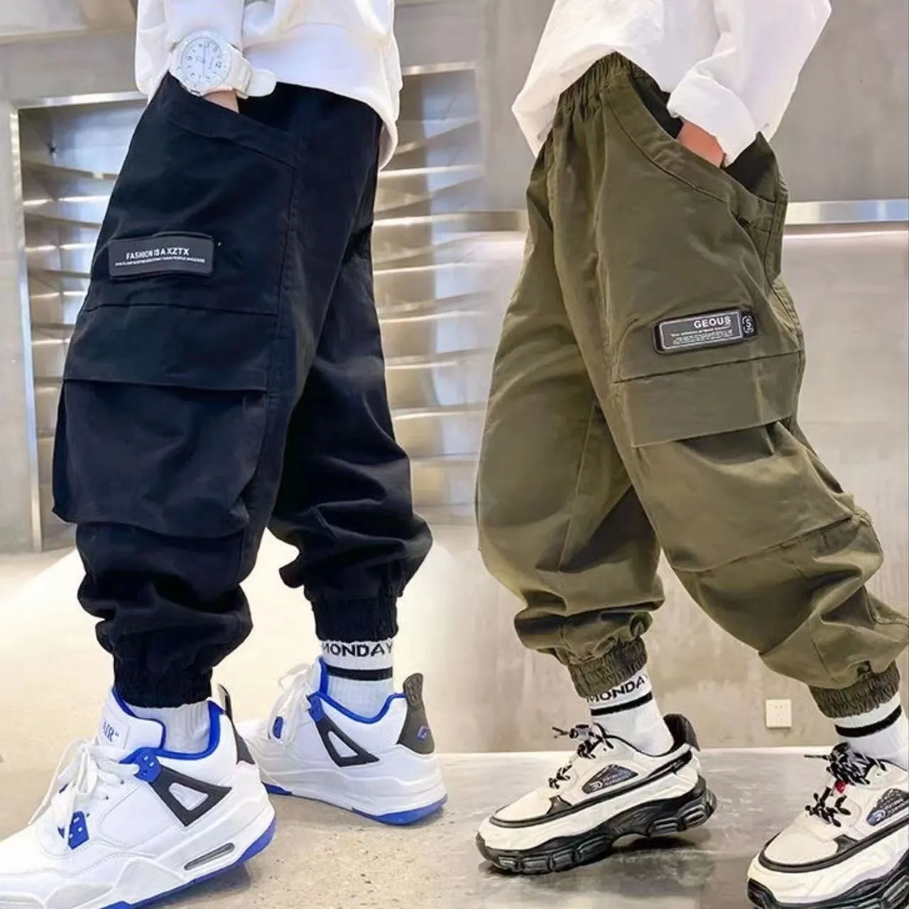 Kids Oversized Cargo Pants – Amiyahs Palace