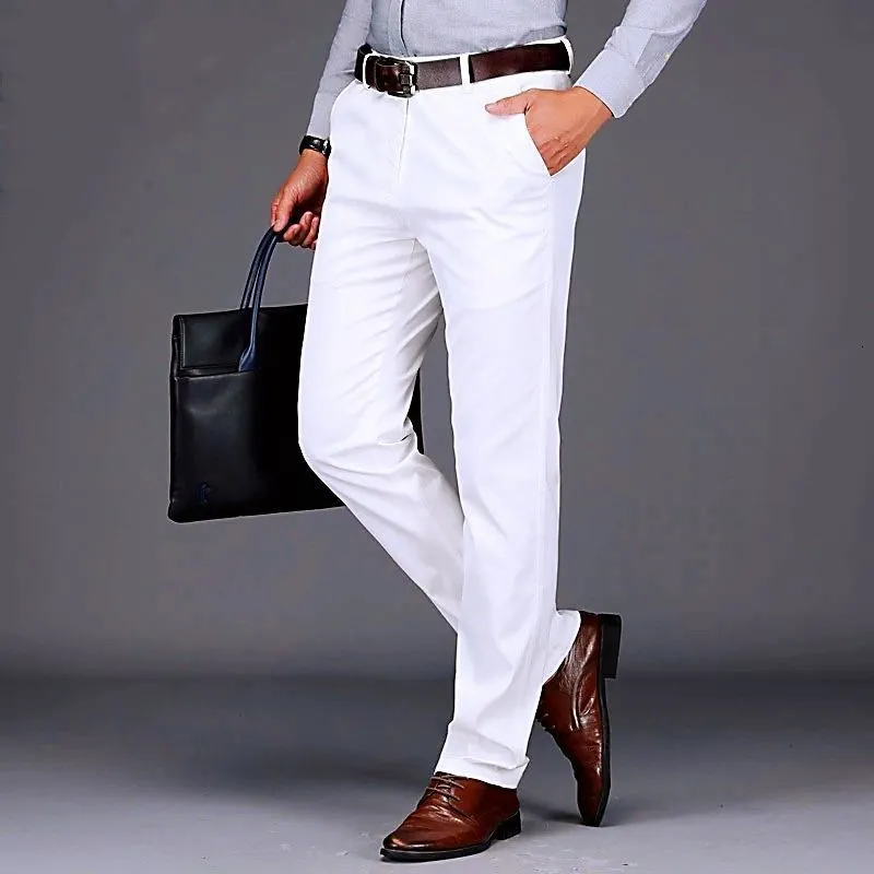Save Big on Bulk Men S Suit Pants Mens Casual Dress Pants Slim Fit Trousers  For Office, Social, Wedding Party Best Deals on DHgate