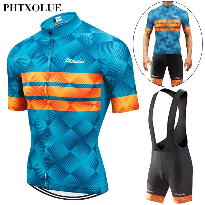 Cycling Jersey Sets Pro Cycling Jersey Set Men Cycling Set Outdoor Sport Bike Clothes Women Breathable Anti-UV MTB Bicycle Clothing Wear Suit Kit 230830