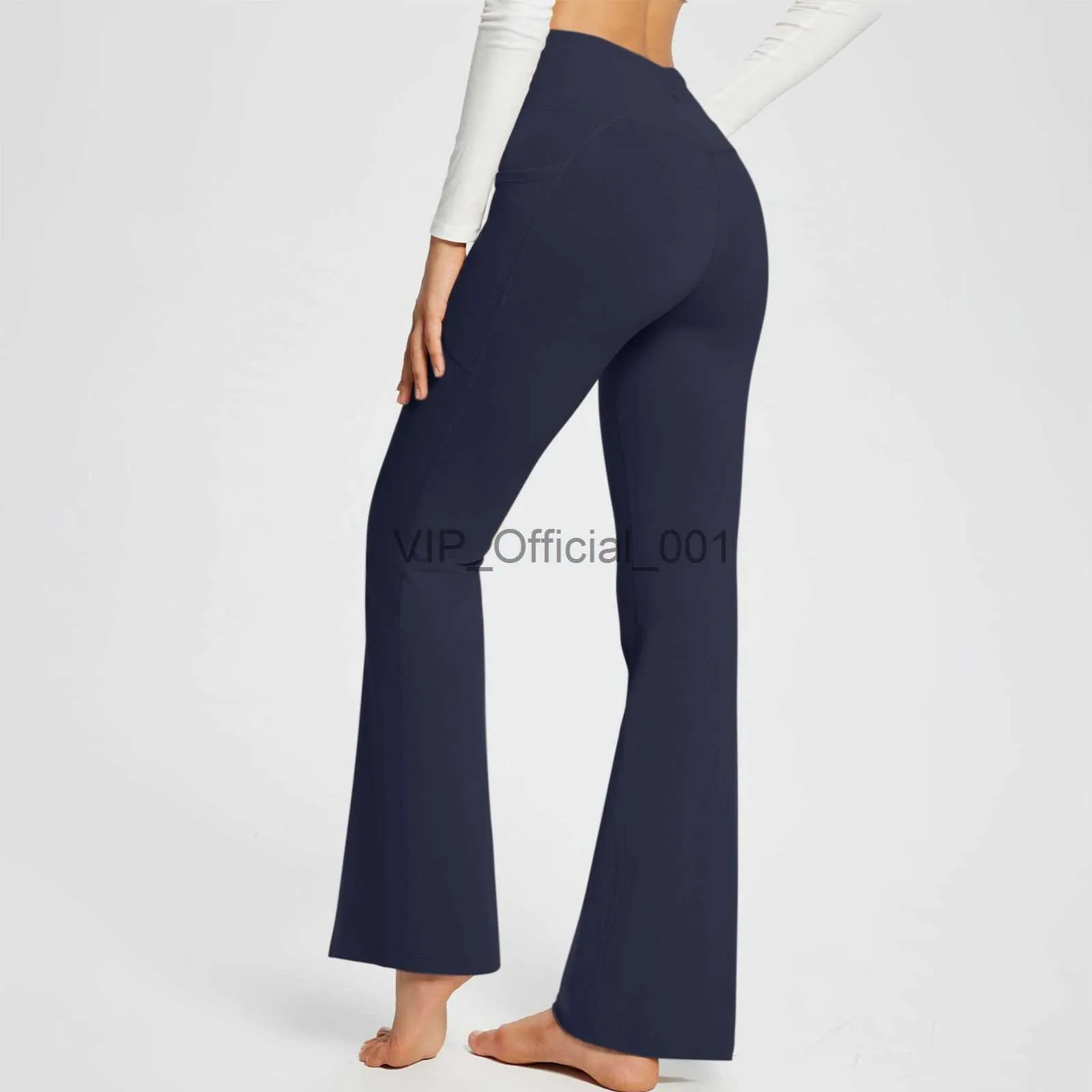 Plus Size Flare Cargo Leggings For Women Wide Leg Slim Fit Yoga