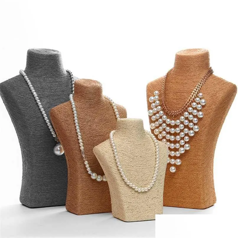 DHgate.com:Rope Necklace Display Holder, High-Quality Bust Model Rack ...