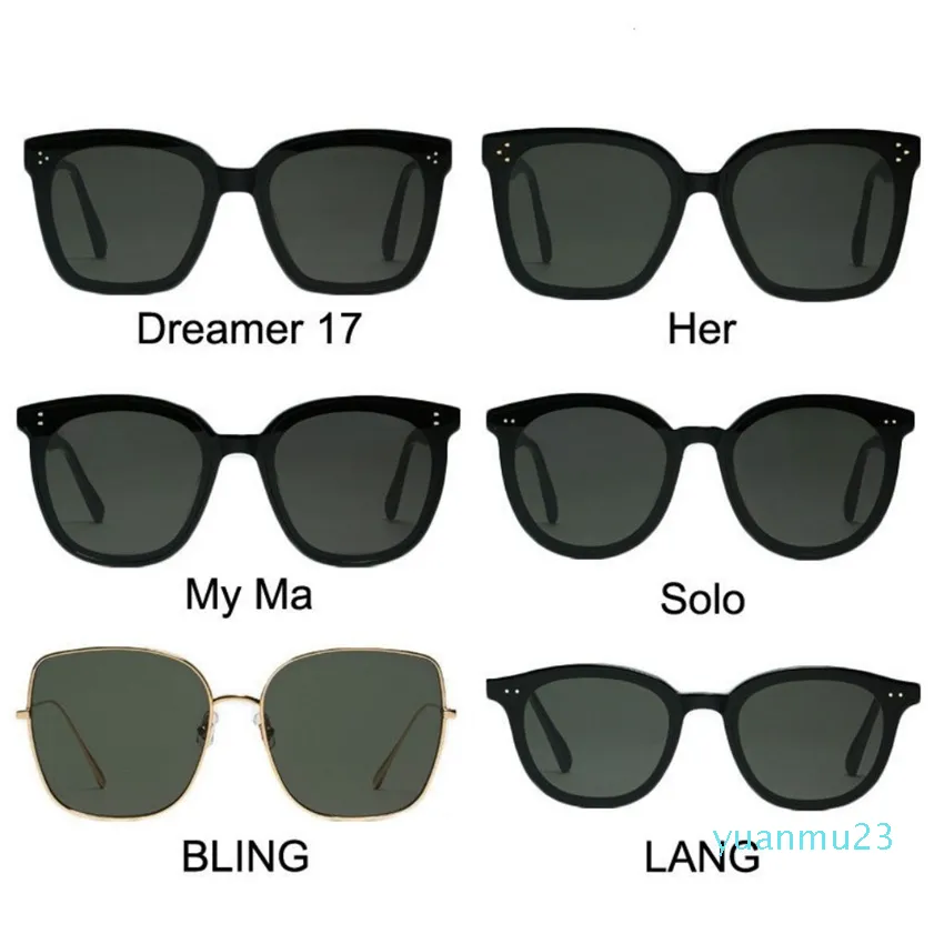 Mirror sunglasses Women sunglass gentle monster sunglasses Gm Sunglasses Square sunglasses Classic Vintage Mens Goggles original case trend