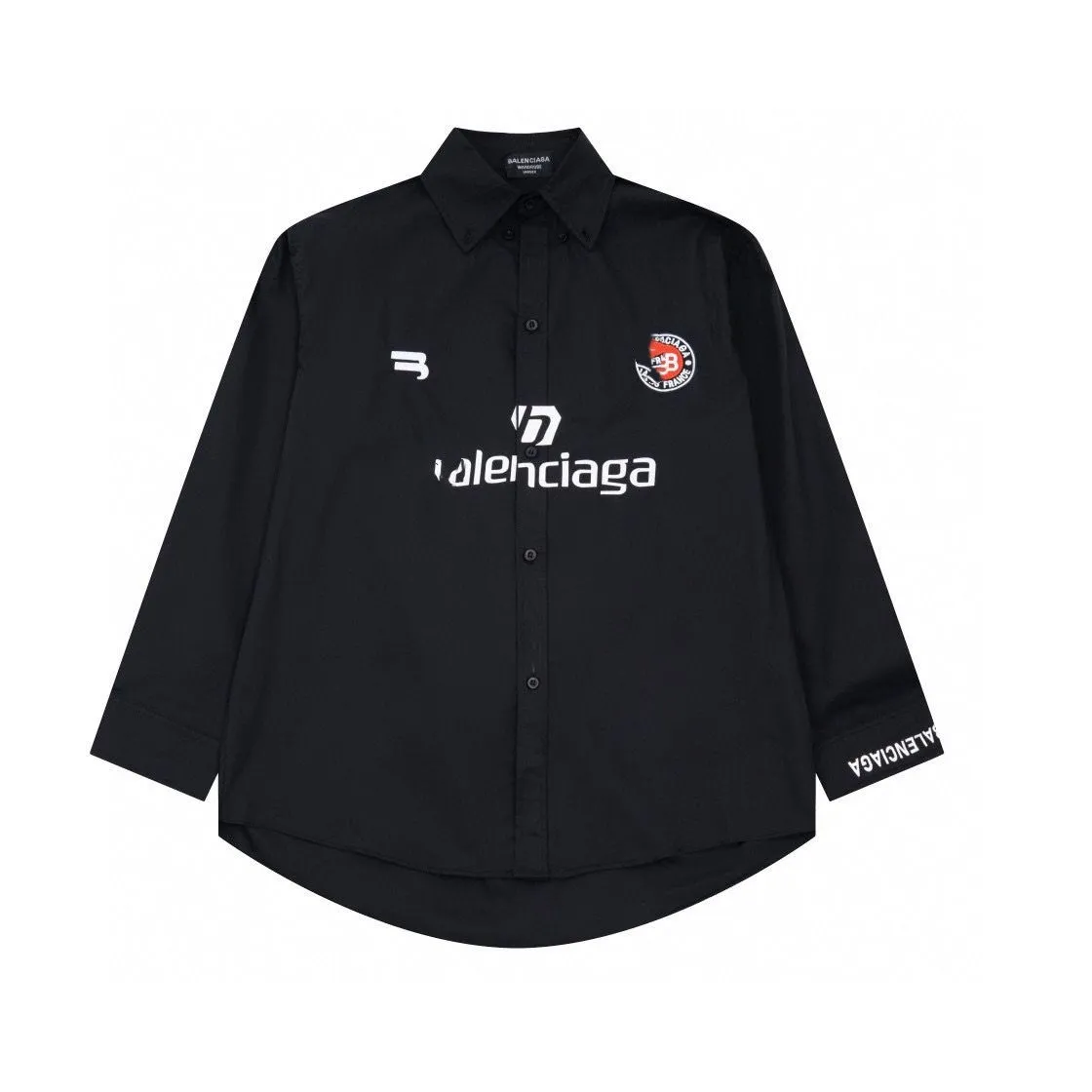 BALENCIAGA Paris Soccer Long Sleeve T