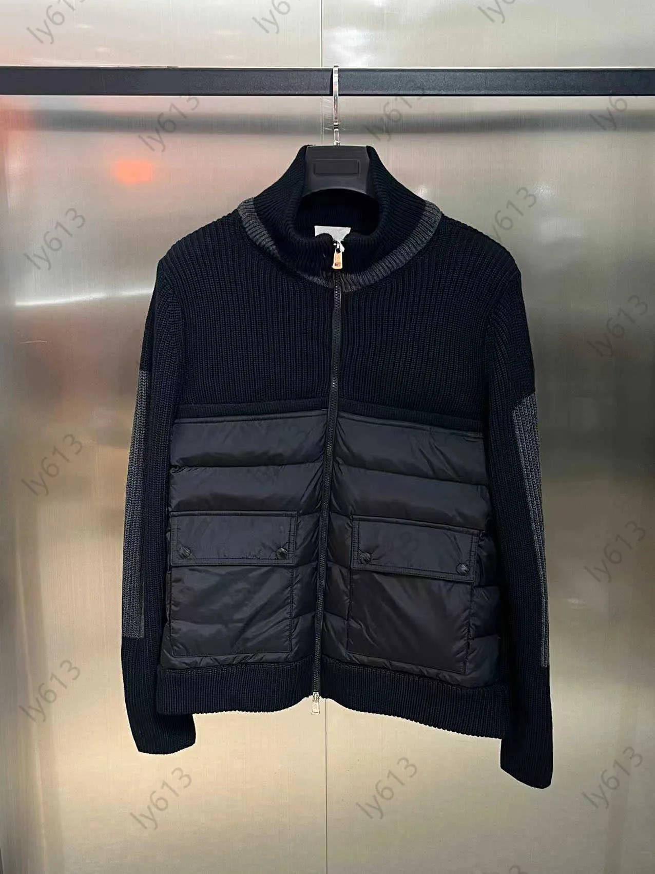 Vestes pour hommes Monclairs Veste Designer Sweat à capuche Manteau de couleur unie Double étiquette Veste à capuche Monclair à manches longues incluse vers le bas Automne Hiver Veste pour hommes USUB