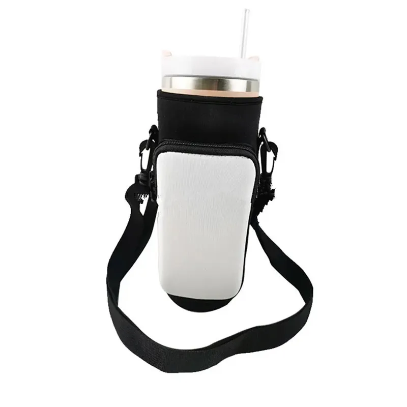Good E‘s 4-fach Getränketräger – Isoliert, Wasserdicht, Mit Ledergriff, Für Kaffee & Flaschen (16–24 Oz), Schwarz