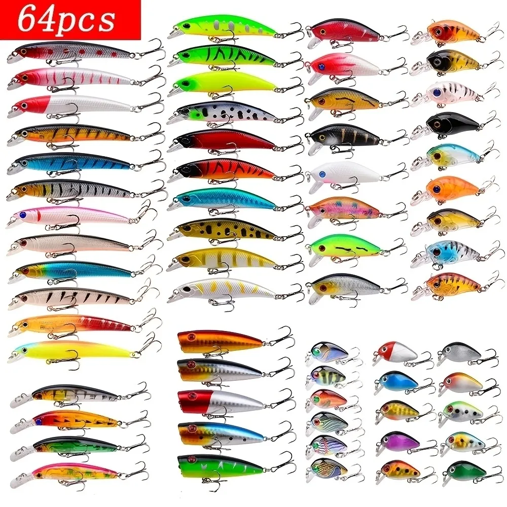 Appâts Leurres Ensemble de leurres de pêche Pêche Appât dur Mini Minnow Flottant Swing Crankbait Crazy Wobblers Artificiel Bionic Crank Lures 230830