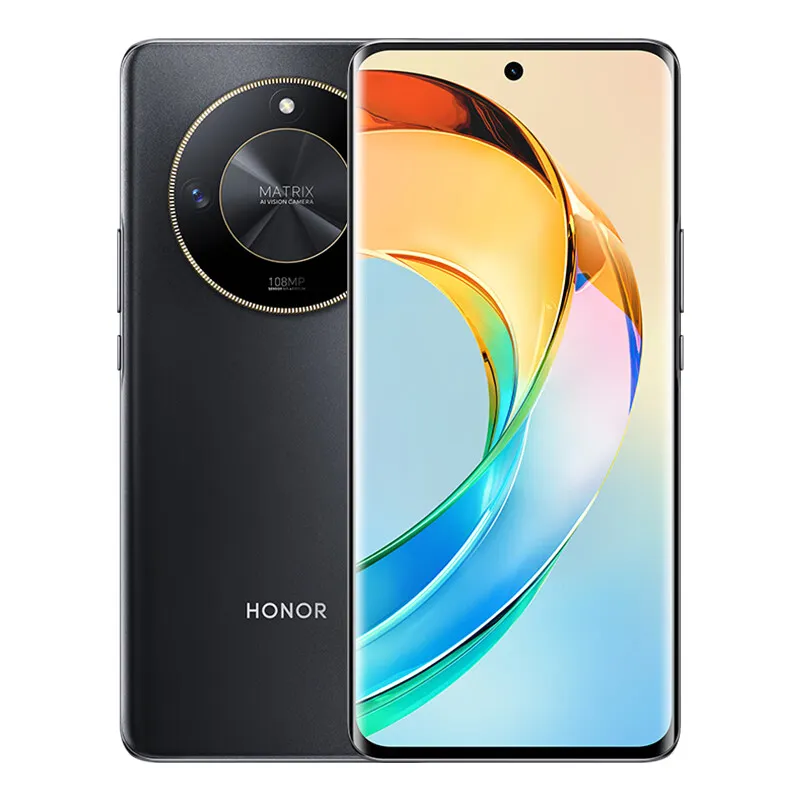 오리지널 Huawei Honor X50 5G 휴대폰 스마트 8GB RAM 128GB 256GB ROM SNAPDRAGOE 6 GEN1 108.0MP OTG 5800MAH Android 6.78 "1.5K 전체 화면 지문 ID 얼굴 휴대폰