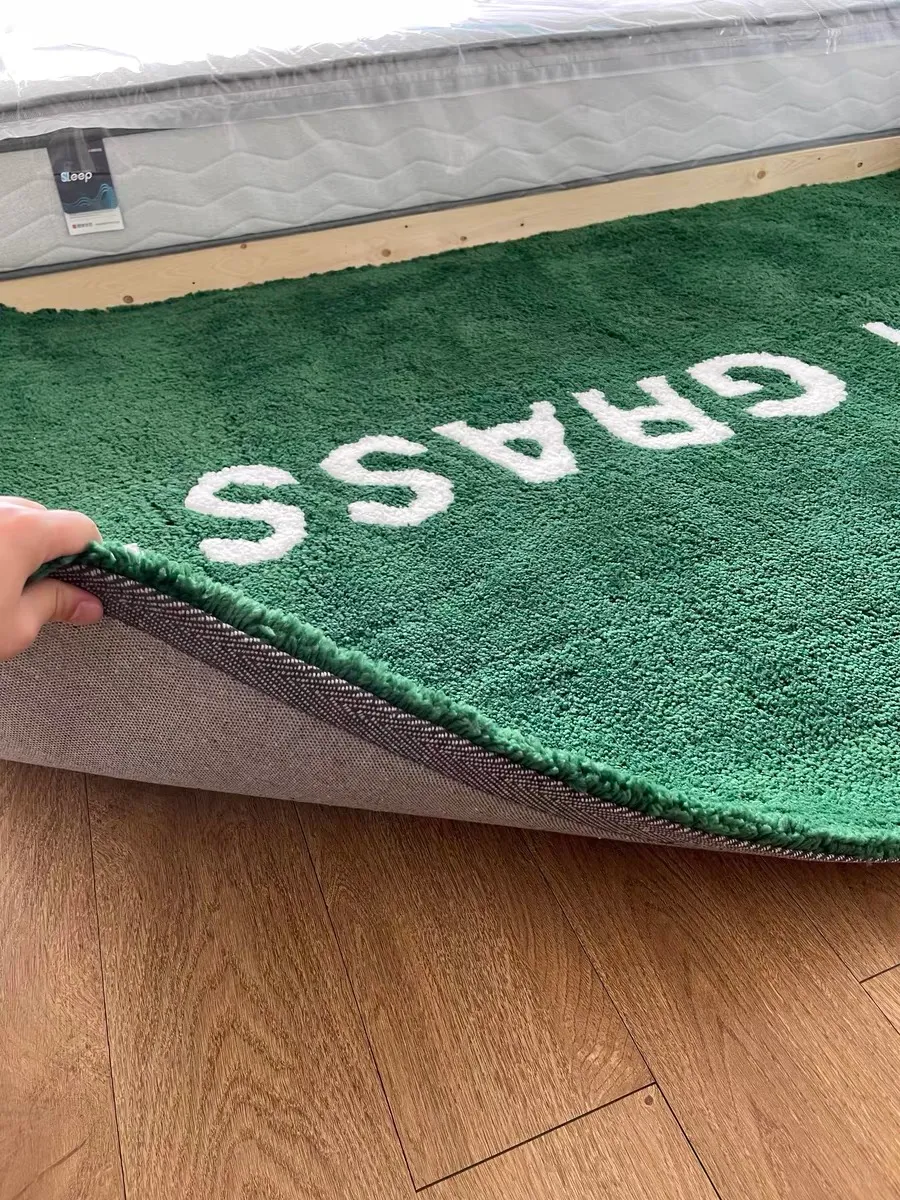 Virgil Abloh IKEA MARKERAD WET GRASS Rug Green イケア ラグ (IKEA