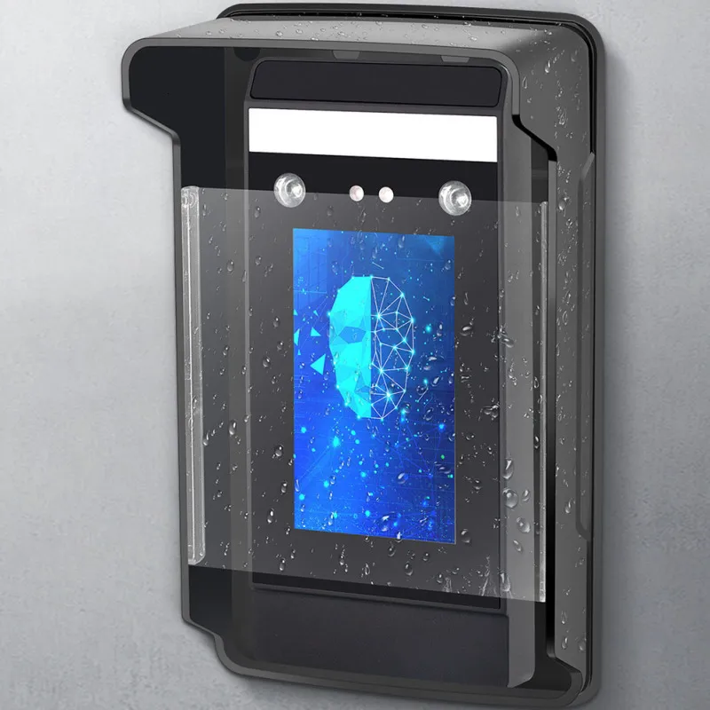 Cubierta Impermeable Universal Para Timbres Y Teclados De Acceso - Transparente, De PVC, Medidas 218x75 Mm