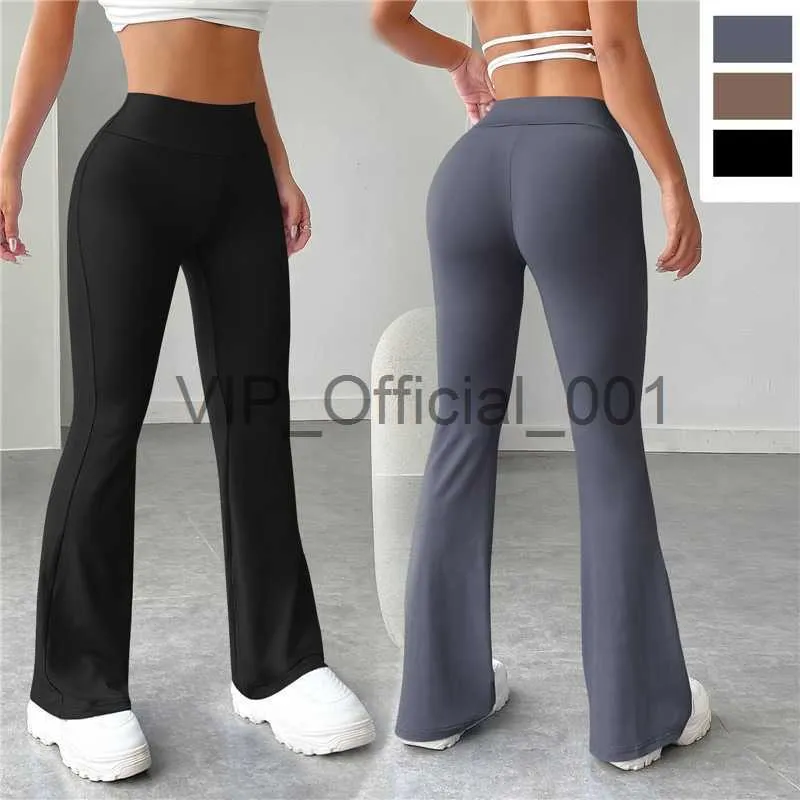 Pantalon de Yoga noir pour femmes, Leggings taille haute, Slim, pantalon de  sport noir, vêtements de