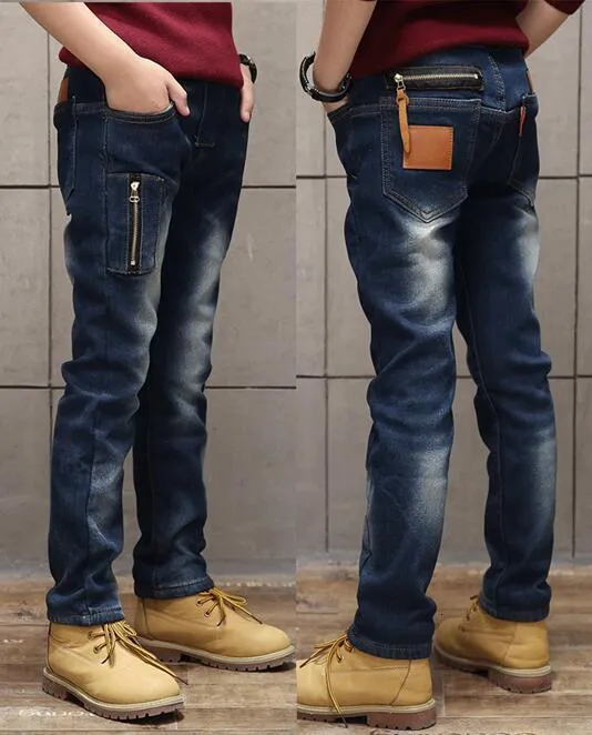 Jeans 2023 Primavera Abbigliamento per bambini Ragazzi Causale Sottile Sottile Demin Ragazzo per bambini Big Matita Pantaloni lunghi 230830