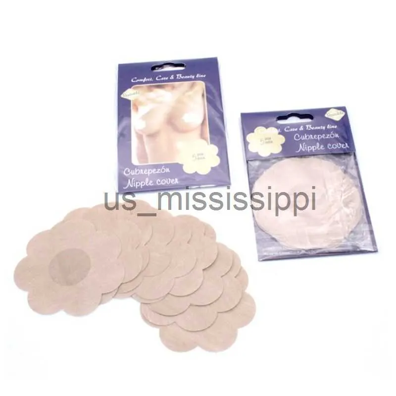 Coussin d'allaitement 3 paires de couvre-tétons jetables pour femmes, sexy, invisibles, invisibles, cache-seins, soutien-gorge adhésif, autocollants de poitrine non tissés, accessoires x0831