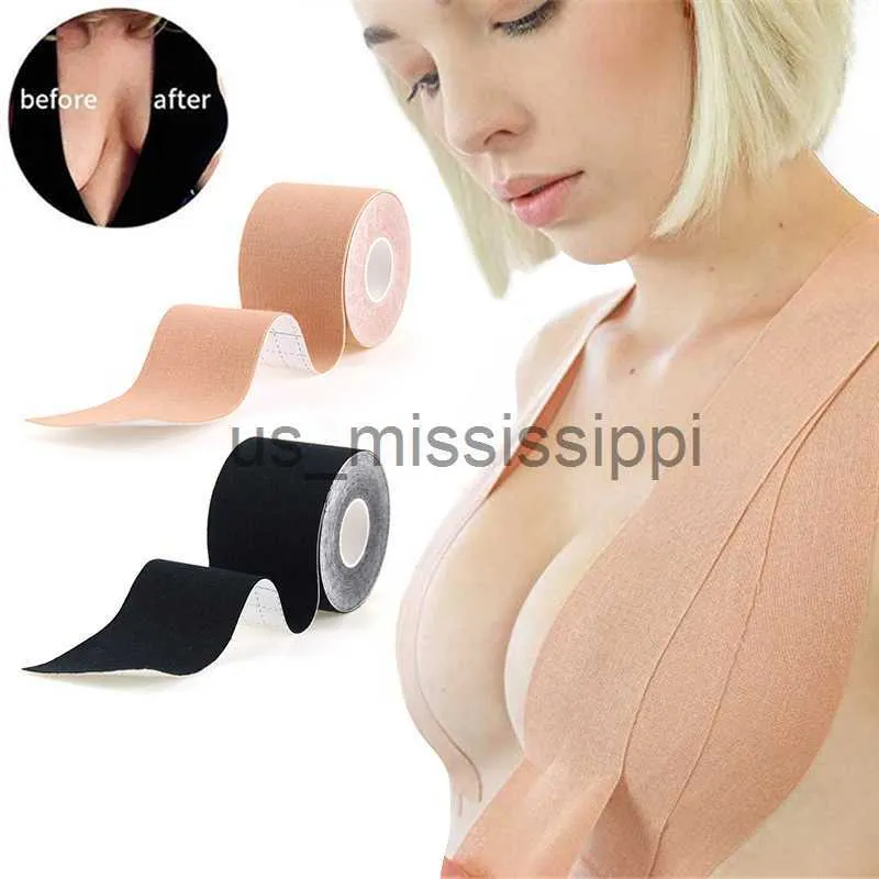 Breast Pad Women Invisible Bra Boob Tape Bras Push Up Bralette Strapless Pad Sticky Adhesive Nipple Pasties täcker bröstlyftning Body Tape X0831