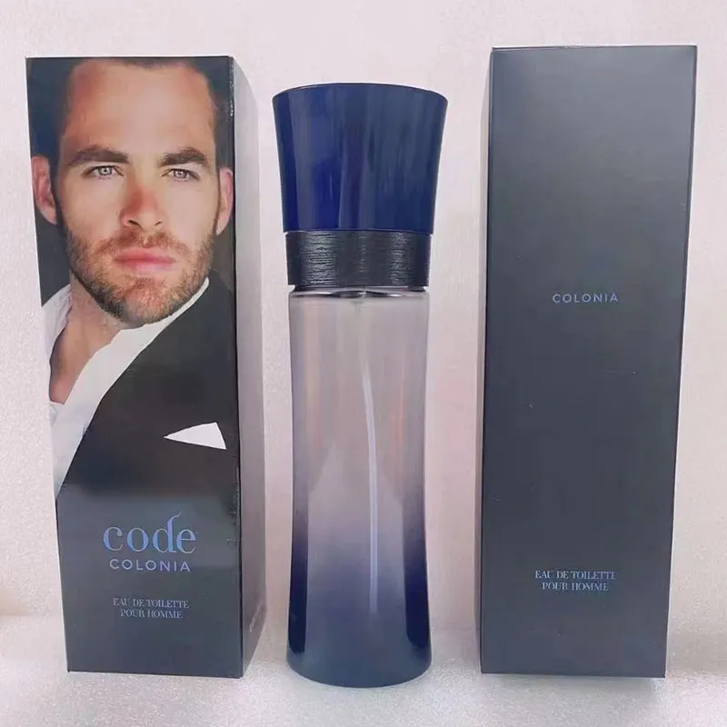 hot High Quality Original1:1 Cologne Fragrances Code 100ml Sexy Perfumes Spray Long Lasting Male Antiperspirant Parfumes for Men