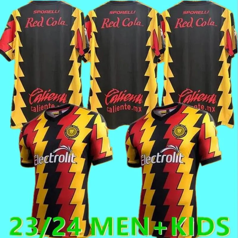 2023 Leones Negros Soccer Jerseys Mexico Liga Mx Camesitas 23 24 Dom Maillots de Futol koszulka piłkarska Dorośli mężczyźni rozmiar S-xxxl Camesitas stopa mężczyzn mundury dzieci 9889