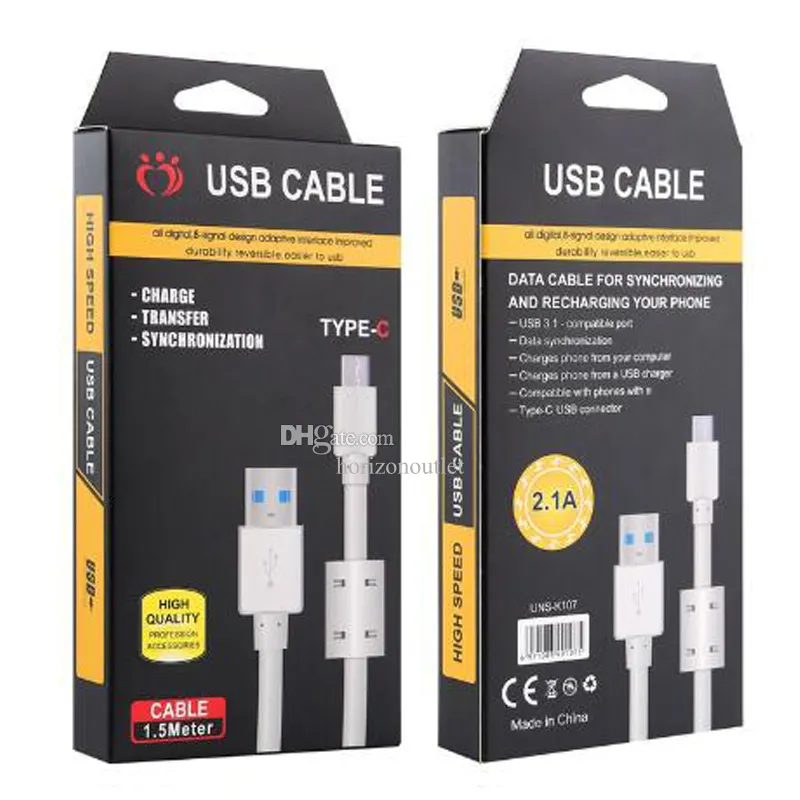 Cavo USB Tipo C 2 Metri Per Xiaomi Redmi Note 10 Pro – Ricarica Rapida E Trasferimento Dati – Connettori In Alluminio - 2