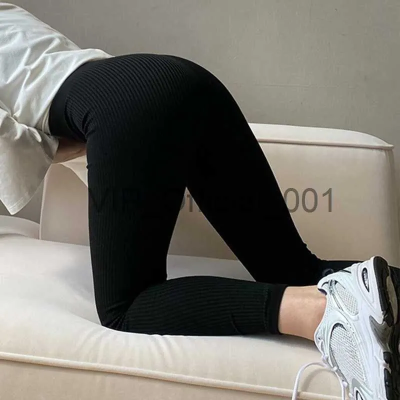 High Waisted Ribbed Seamless Yoga Pants For Women Seamless Gym Leggings  With Tummy Control For Fitness, Running, And Training Style X0831 From  Vip_official_001, $5.21