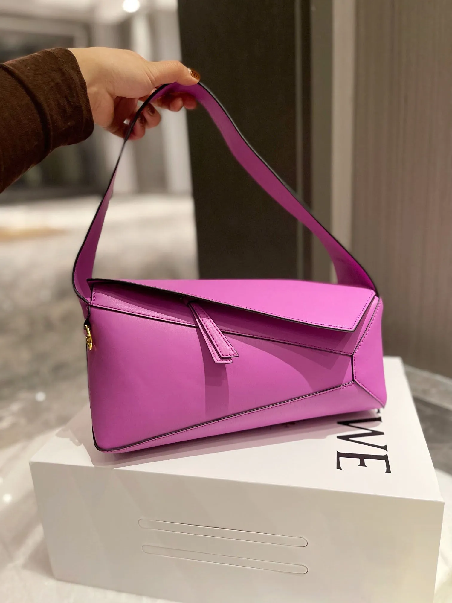 PUZZLE HOBO LEATHER SHOULDER BAG