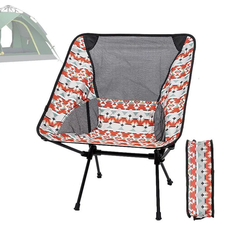 Mobili da campeggio Sedia lunare pieghevole portatile staccabile Sedie da campeggio all'aperto Sedia da pesca da spiaggia Ultraleggero Viaggio Escursionismo Sedile da picnic Strumenti 230831