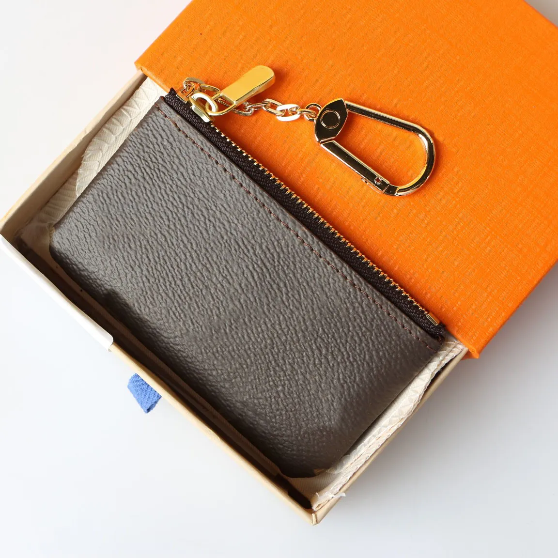 Porte-Cartes GBDMF Lralra cuir longue poche clé portefeuille porte-clés