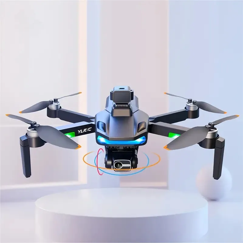 S135 HD Camera Foldable Drone With GPS Wifi LED Screen Remote Control, Three-axis Optional Radar Obstacle Avoidance, Gravity Sensor- NO Radar Obstacle avoidance head