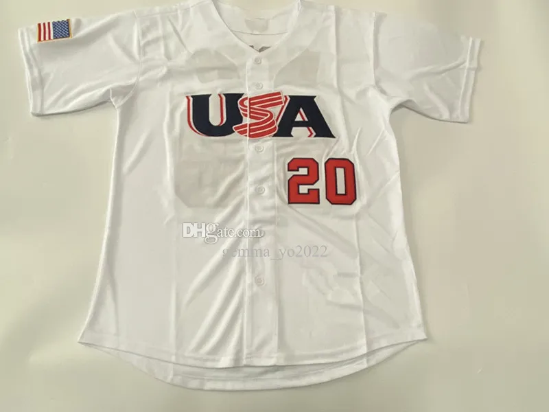 2026 WBC Team USA Baseball Jersey Aaron Judge Tarik Skubal Bobby