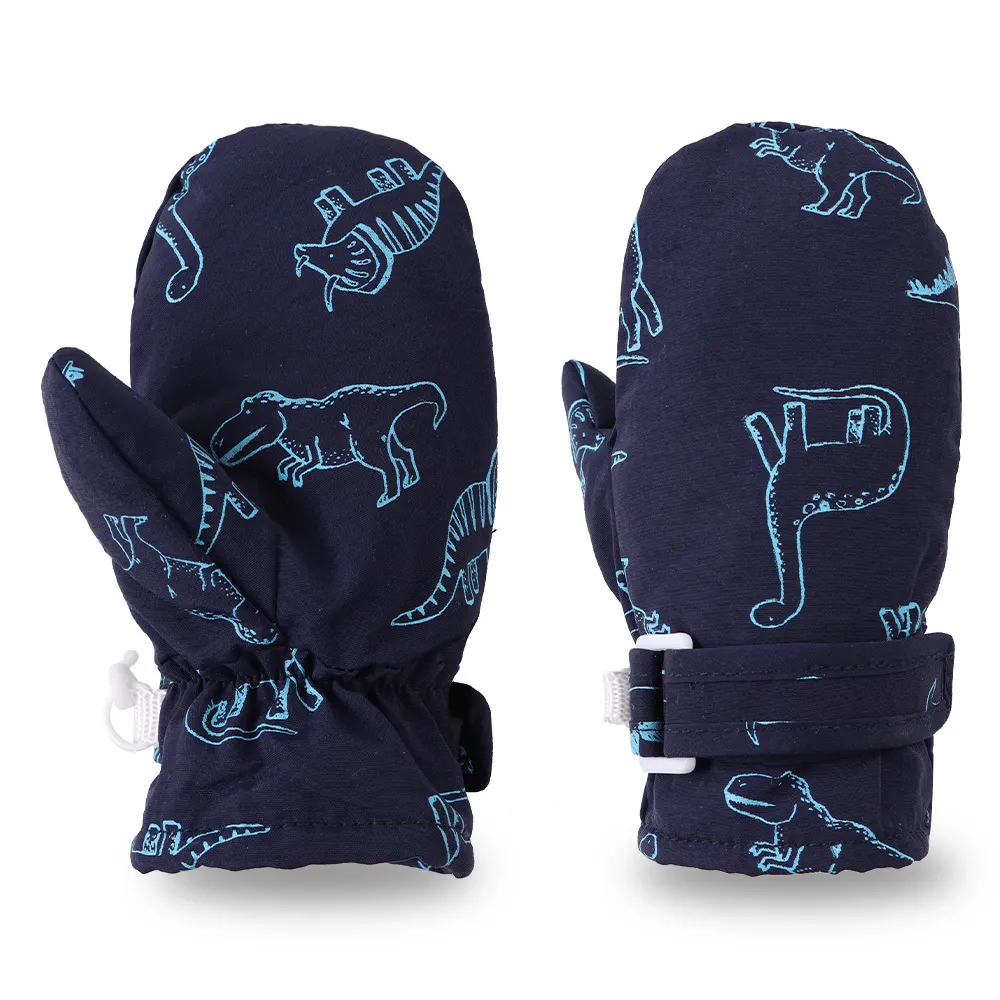 Mitaines pour enfants Gants d'hiver pour tout-petits Bébés Garçons Filles Mains Doublure en polaire chaude Mitaines Gants de neige Enfants Garçon Mitaine épaisse pour 1-5 ans 230831