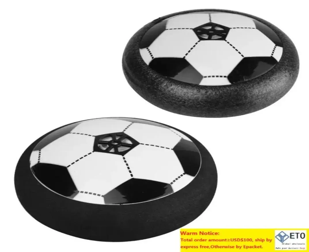 Novelty Lighting Amazing Kids Toys Hover Soccer Ball med färgglada LED -ljus pojkar flickor barns fotboll för inomhus utomhus1278985 ll