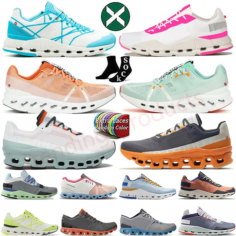 Ons Clouds X3 Chaussures de course Hommes Femmes Nova Monster Swift Blanc et Noir Rose vif Bleu Violet Lilas Cloudnovay CloudMonster Cloudswift Baskets de tennis imperméables