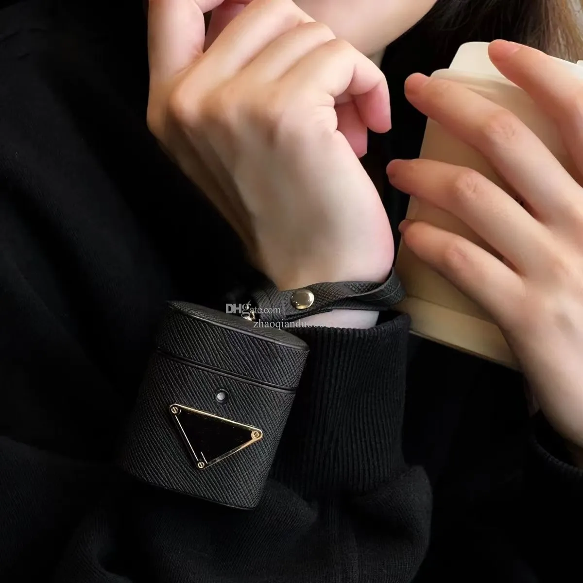 Hipster triangle Apple AirPods1/2 génération écouteur étui de protection airpodspro3 japonais et coréens hommes et femmes